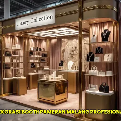 dekorasi booth pameran malang profesional